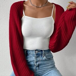 Easy Days Open Front Cardigan - Burgundy